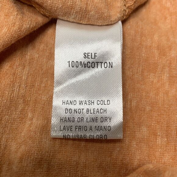 Easel Peasant shirt size medium relaxed, oversized New With Tags Peach Boho - Picture 7 of 13